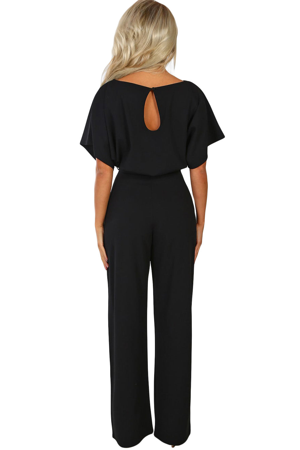 Oh So Glam Belted Wide Leg Jumpsuit