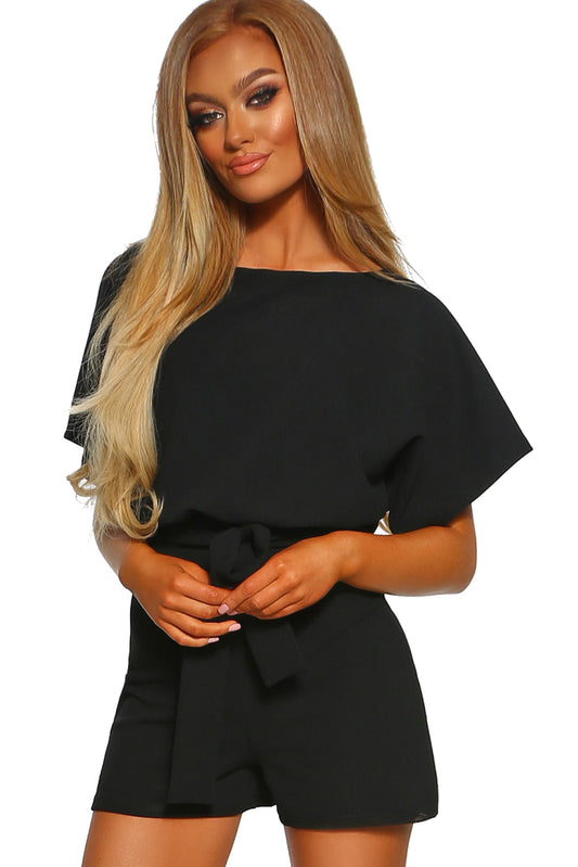 Over The Top Belted Playsuit