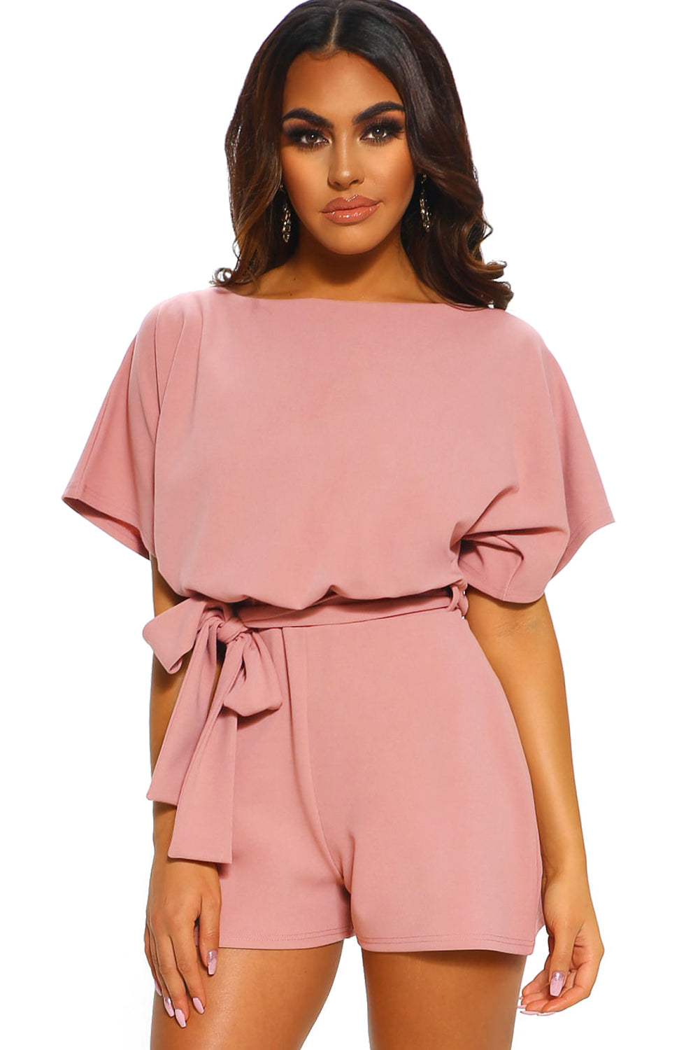 Over The Top Belted Playsuit