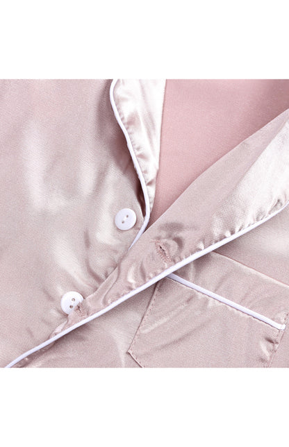 Long Sleeve Satin Pyjama Sets