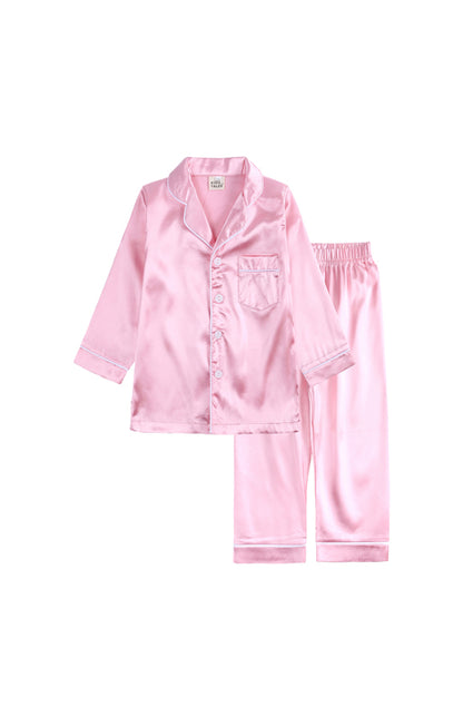 Long Sleeve Satin Pyjama Sets