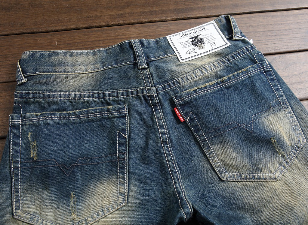 Shabby nostalgic jeans