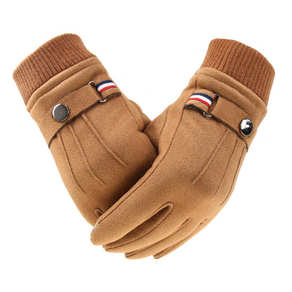 Winter Suede Men's Gloves