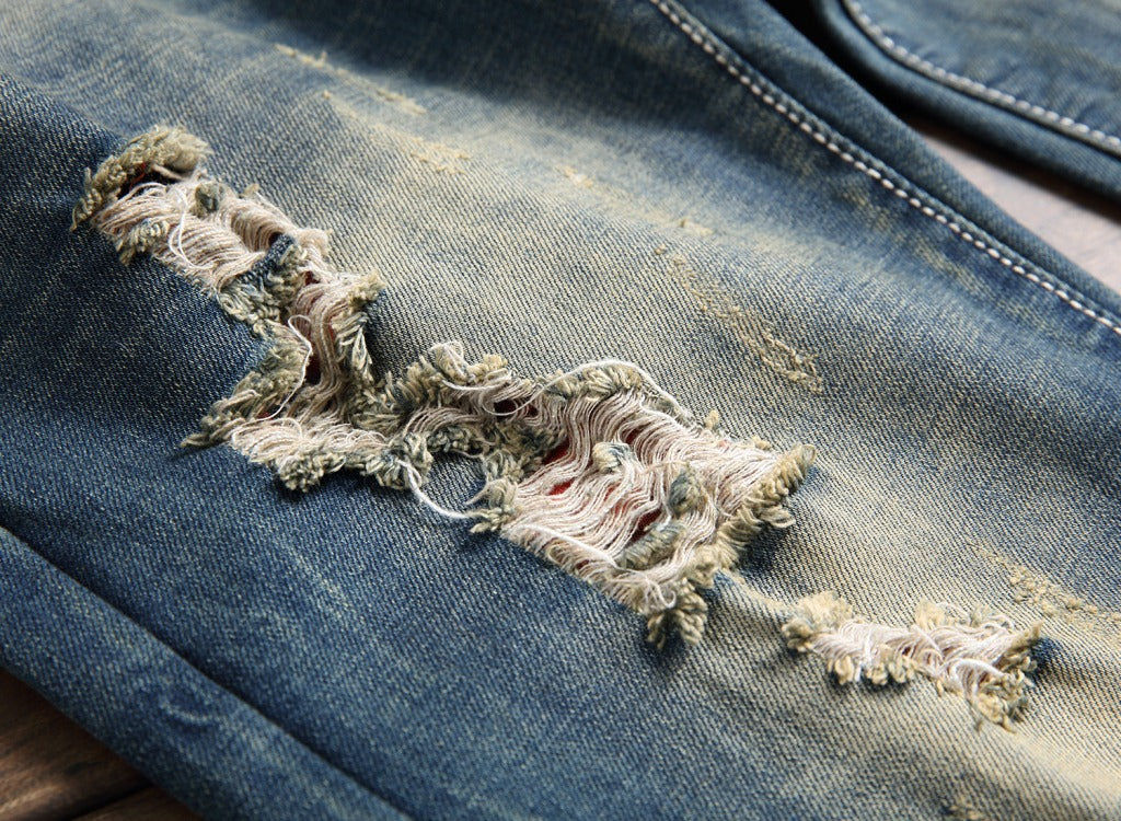 Shabby nostalgic jeans