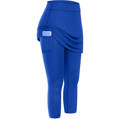 Tennis Skirted Leggings Pockets