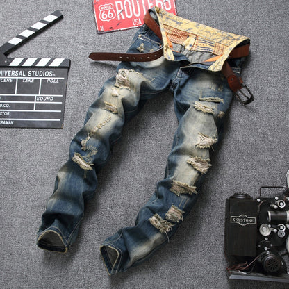 Shabby nostalgic jeans