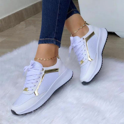 Women Lace-up Sneakers