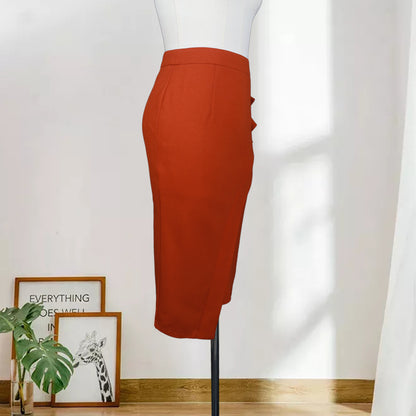 Slim Fit Casual All Match Skirt