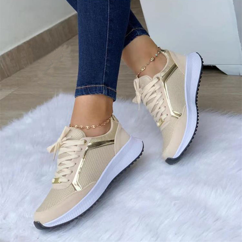 Women Lace-up Sneakers