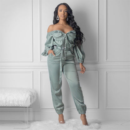 Sexy Off Shoulder Jumpsuit