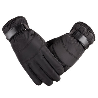 Satin gloves rainproof ski cotton gloves