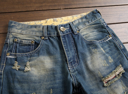 Shabby nostalgic jeans