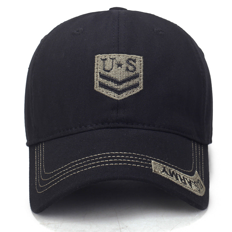 Embroidered US baseball cap