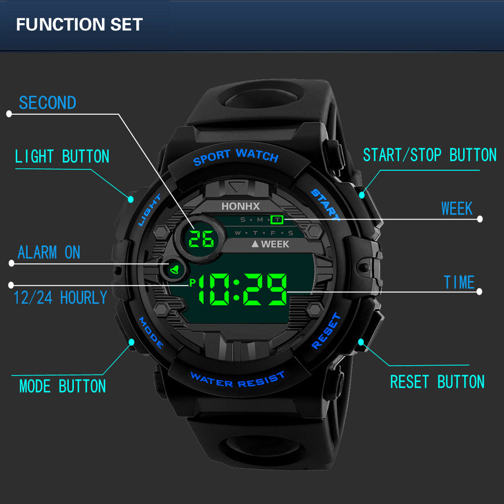 Electronic watch for Unisex