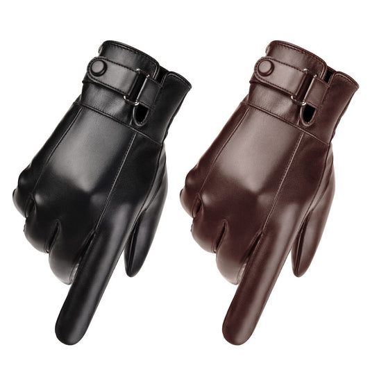 Korean wash leather gloves