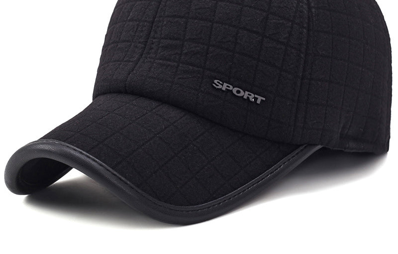 Winter Ear Protection Thickened Warm Baseball Cap