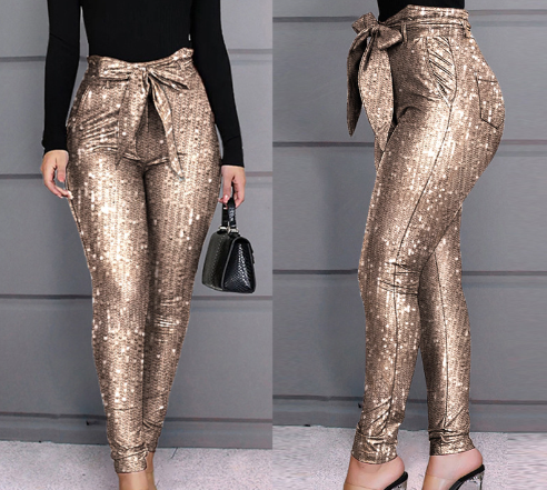 Sequin Trousers