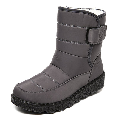 Velcro Snow Winter Warm Plush Boot