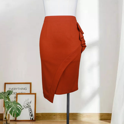 Slim Fit Casual All Match Skirt