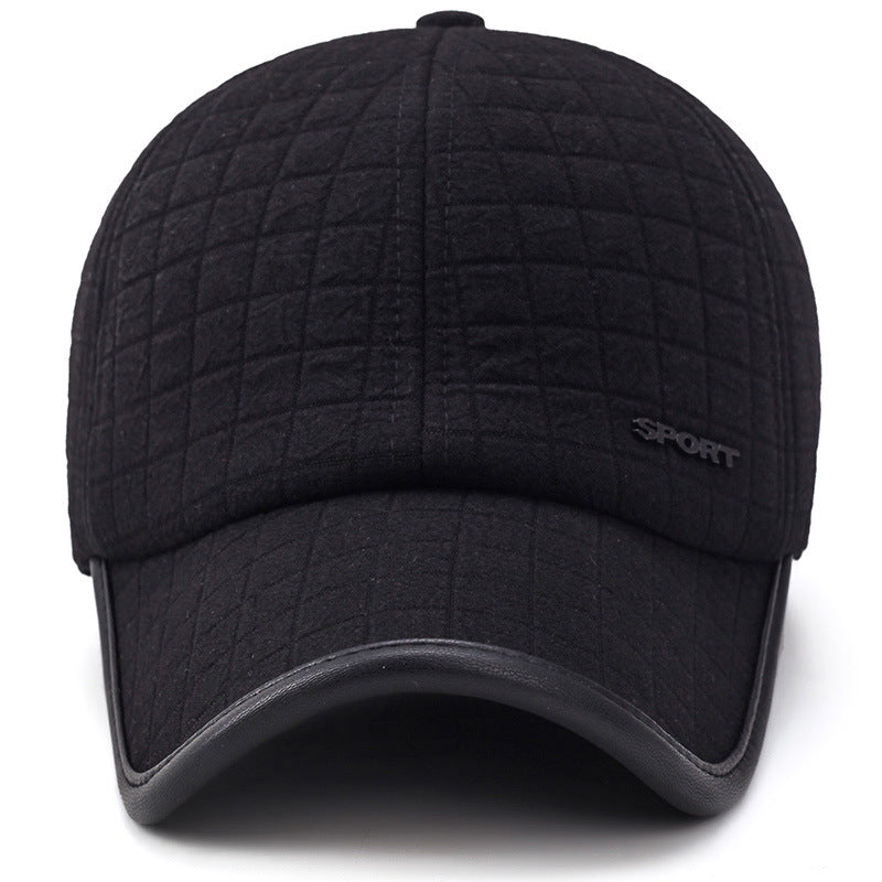 Winter Ear Protection Thickened Warm Baseball Cap