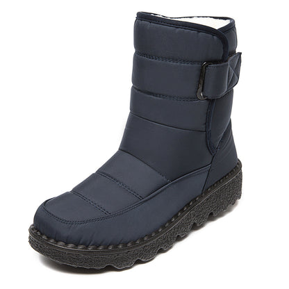 Velcro Snow Winter Warm Plush Boot