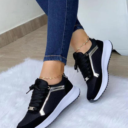 Women Lace-up Sneakers