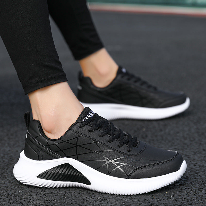 Casual Leather Sports Casual Running Shoes