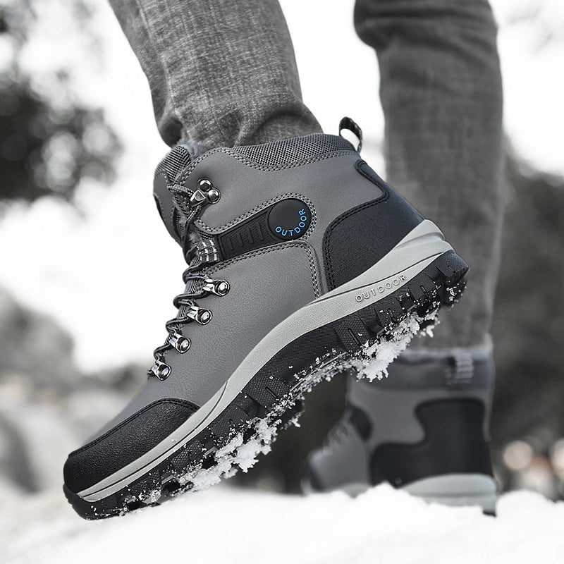 Winter Hiking Ankle Boots Men