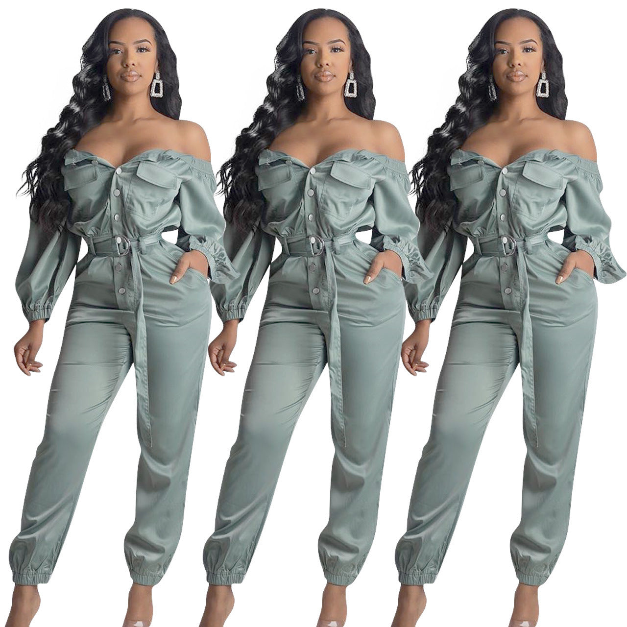 Sexy Off Shoulder Jumpsuit